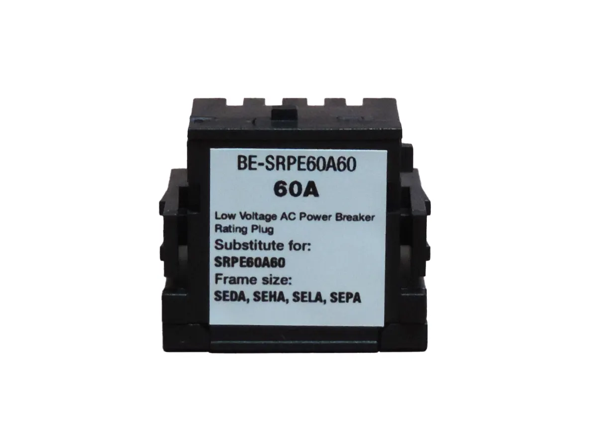 General Electric SRPE60A60 replacement Rating Plug – BRAH BE-SRPE60A60