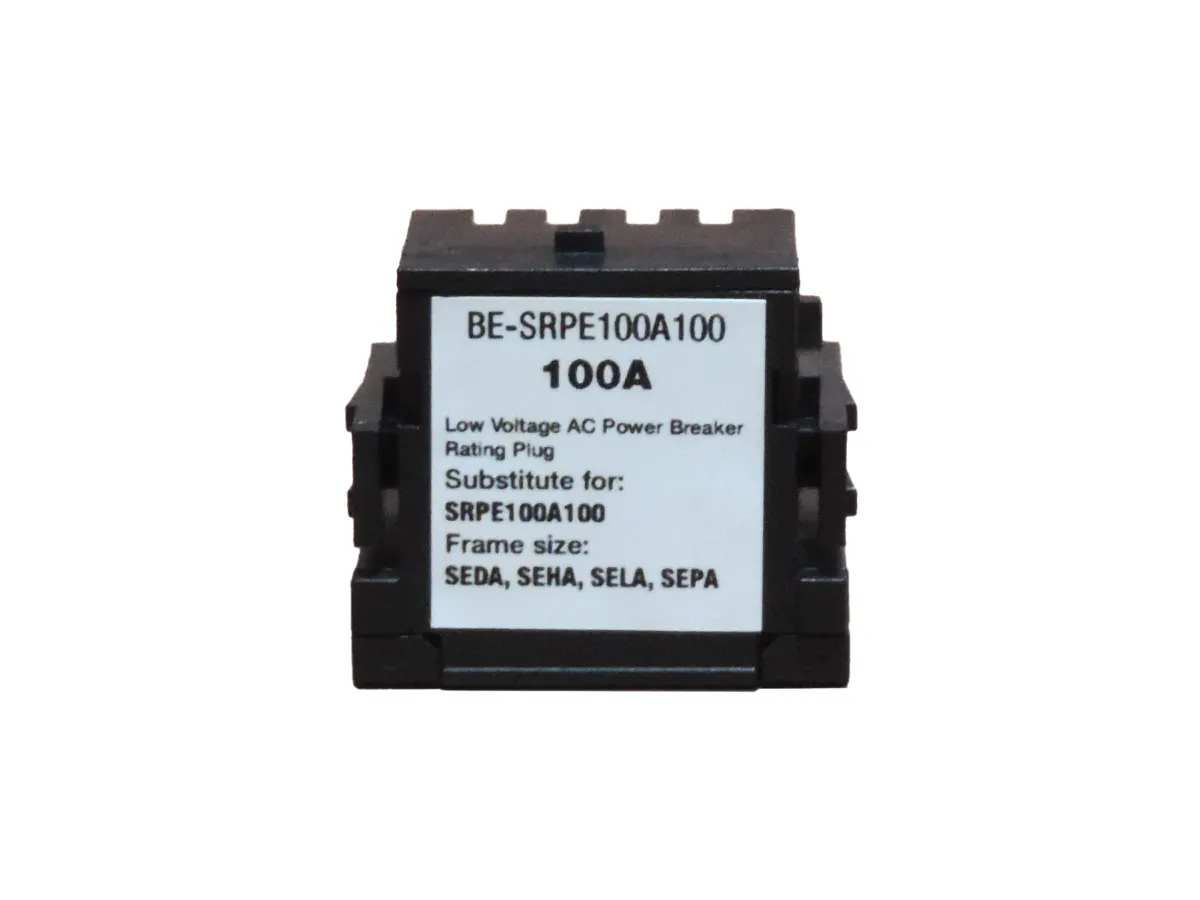 General Electric SRPE100A100 replacement Rating Plug – BRAH BE-SRPE100A100