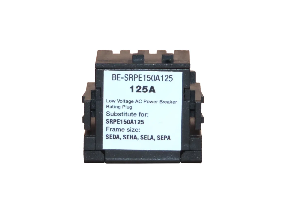 BRAH BE-SRPE150A125 Rating Plug – replacement for General Electric SRPE150A125