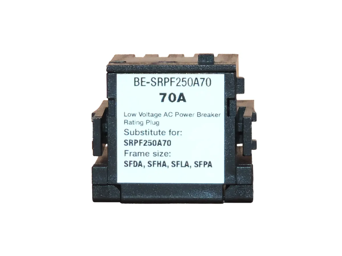 General Electric SRPF250A70 replacement Rating Plug – BRAH BE-SRPF250A70