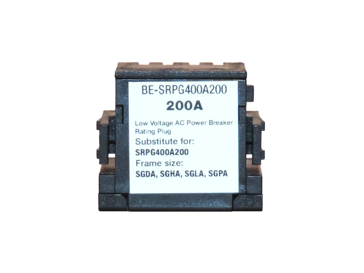 BRAH BE-SRPG400A200 Rating Plug – replacement for General Electric SRPG400A200