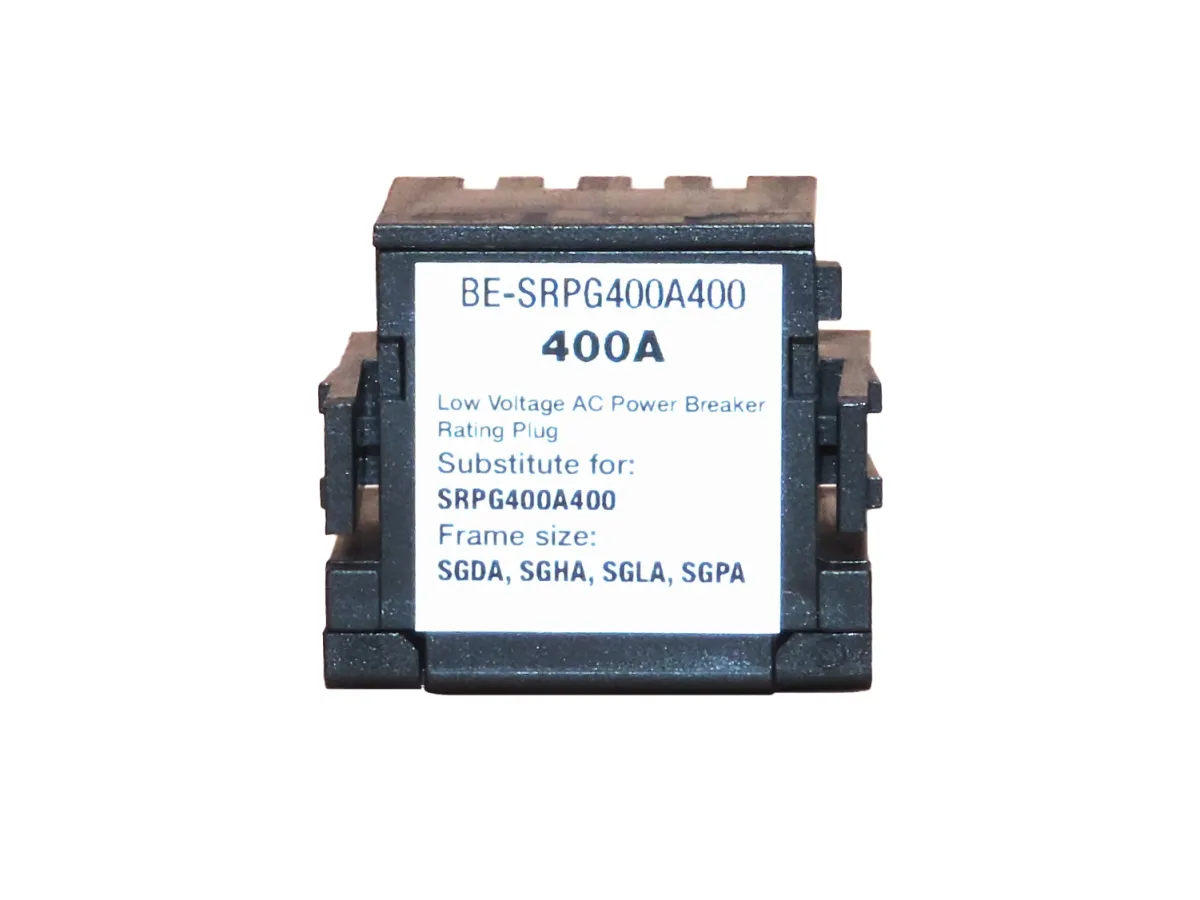 BRAH BE-SRPG400A400 Rating Plug – replacement for General Electric SRPG400A400