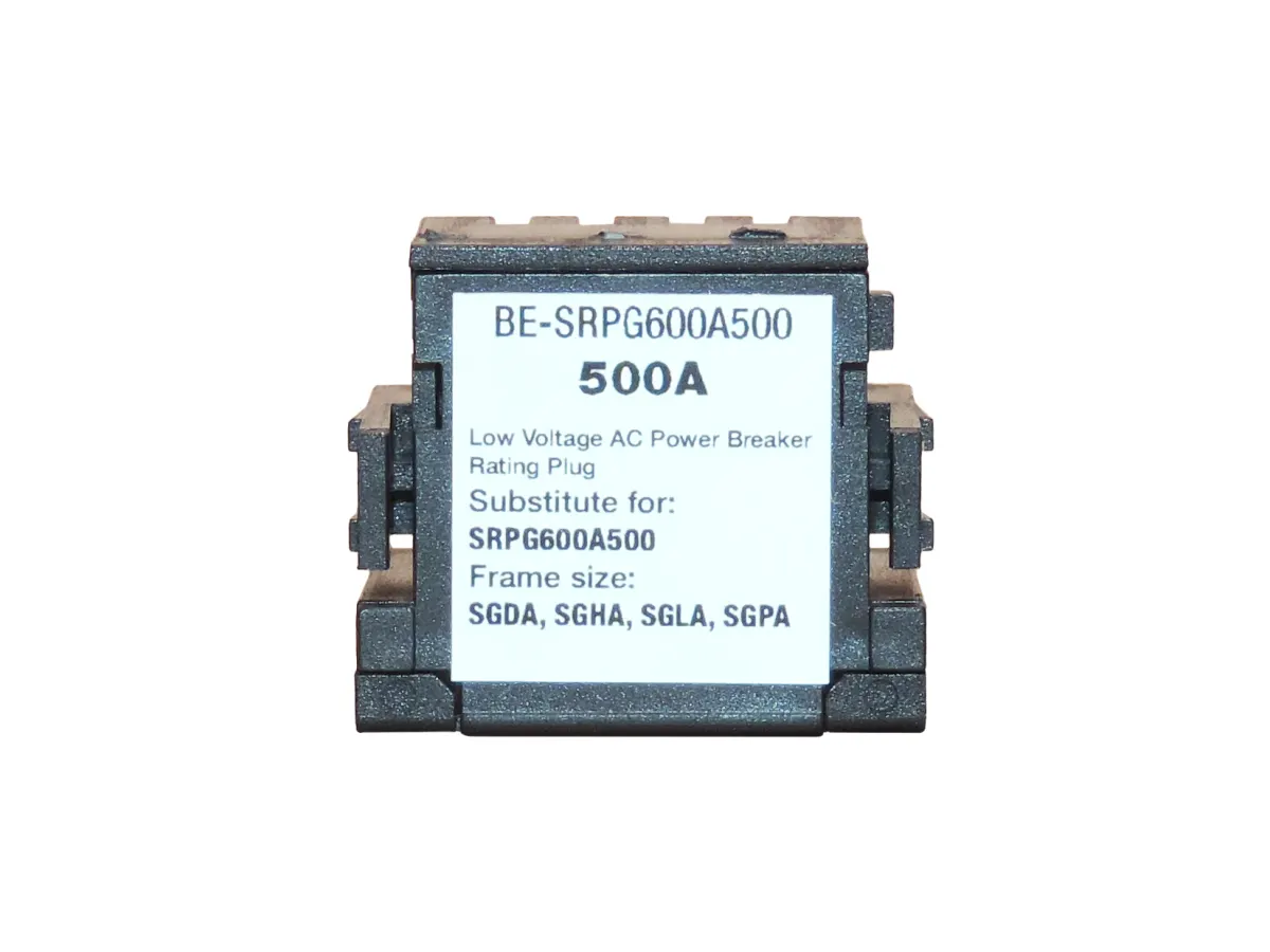 BRAH BE-SRPG600A500 Rating Plug – replacement for General Electric SRPG600A500