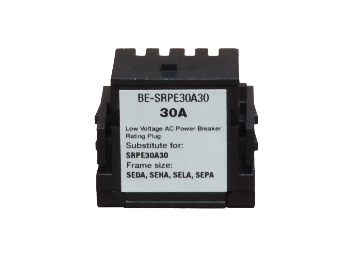 General Electric SRPE30A30 replacement Rating Plug – BRAH BE-SRPE30A30