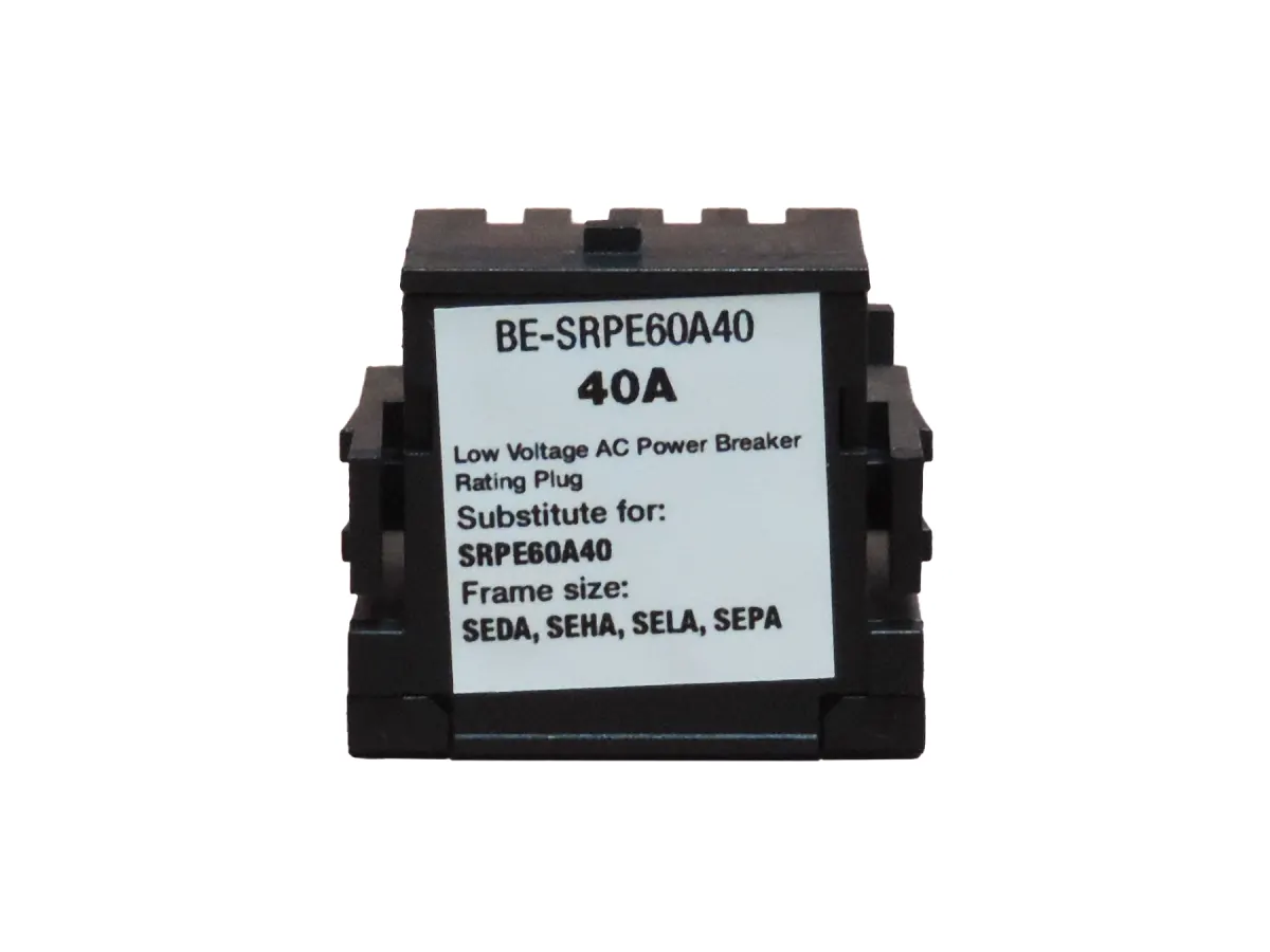 General Electric SRPE60A40 replacement Rating Plug – BRAH BE-SRPE60A40