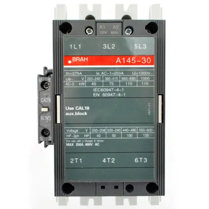 BRAH BA145-30-11-80 Contactor – replaces ABB A145-30-11-80