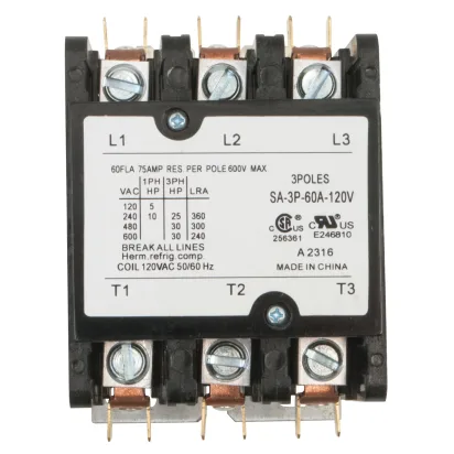 BRAH BDP3P60A277V Definite Purpose Contactor