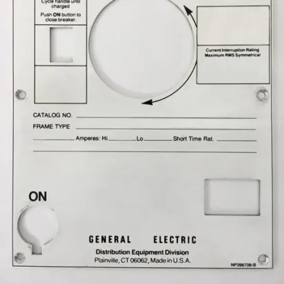 BRAH PB1NSMLI Face Plate