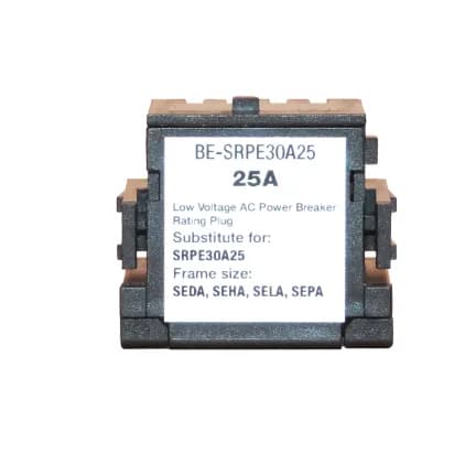 BRAH BE-SRPE30A25 Rating Plug – replaces General Electric SRPE30A25